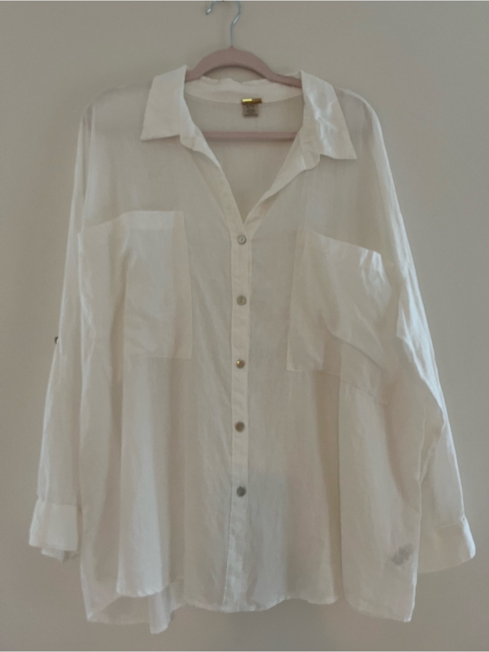 Vineyard Vines White Men's Casual Button-Down Shirt